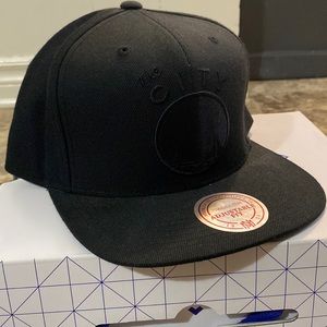 Black Golden state warriors SnapBack